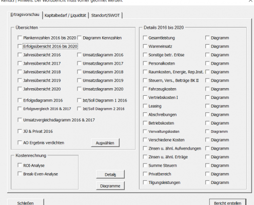 Rentas Controllingsoftware Reporting