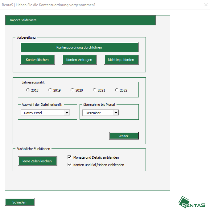 RentaS _Datev-Schnittstelle